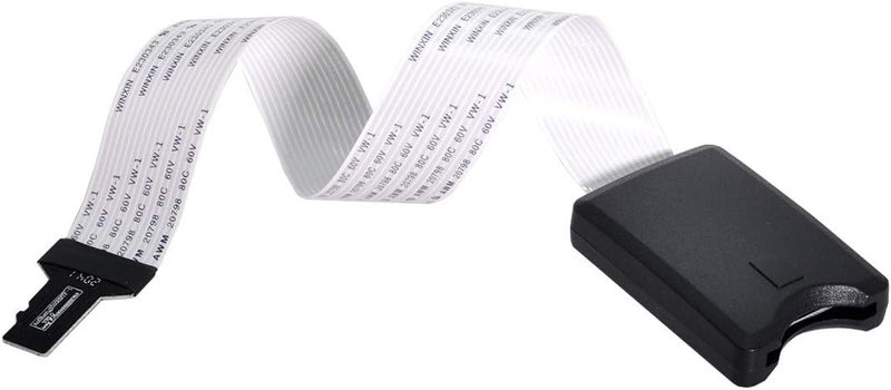 Cablecc Micro-SD TF Memory Card Kit Male to SD Female Extension Soft Flat FPC Cable Extender 25cm - Image 5